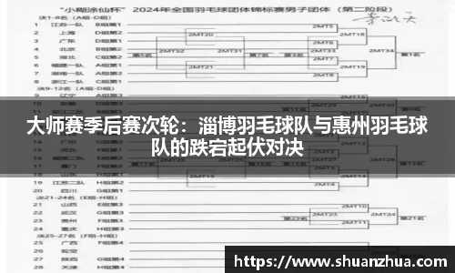 大师赛季后赛次轮：淄博羽毛球队与惠州羽毛球队的跌宕起伏对决